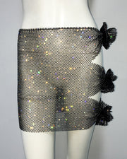 Carmen Mesh Rhinestone Skirt